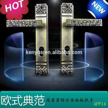 KENYOS Wood Handle Lock Door High Quality Zinc Handle Lock Supplier Lock Pick Set