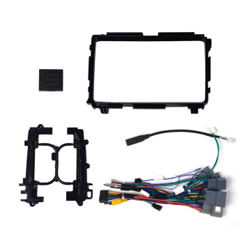 Car GPS Navigation Stereo For Honda VEZEL HR-V XR-V 2013-2020 Radio Fascias Panel Frame Fit 2 Din 9 Inch In Dash Screen Stereo