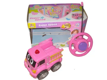 2 CHANNELS R/C BARBIE PATROL WAGON  W/LIGHT