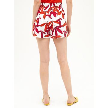 Hot selling ladies printed casual fashion shorts