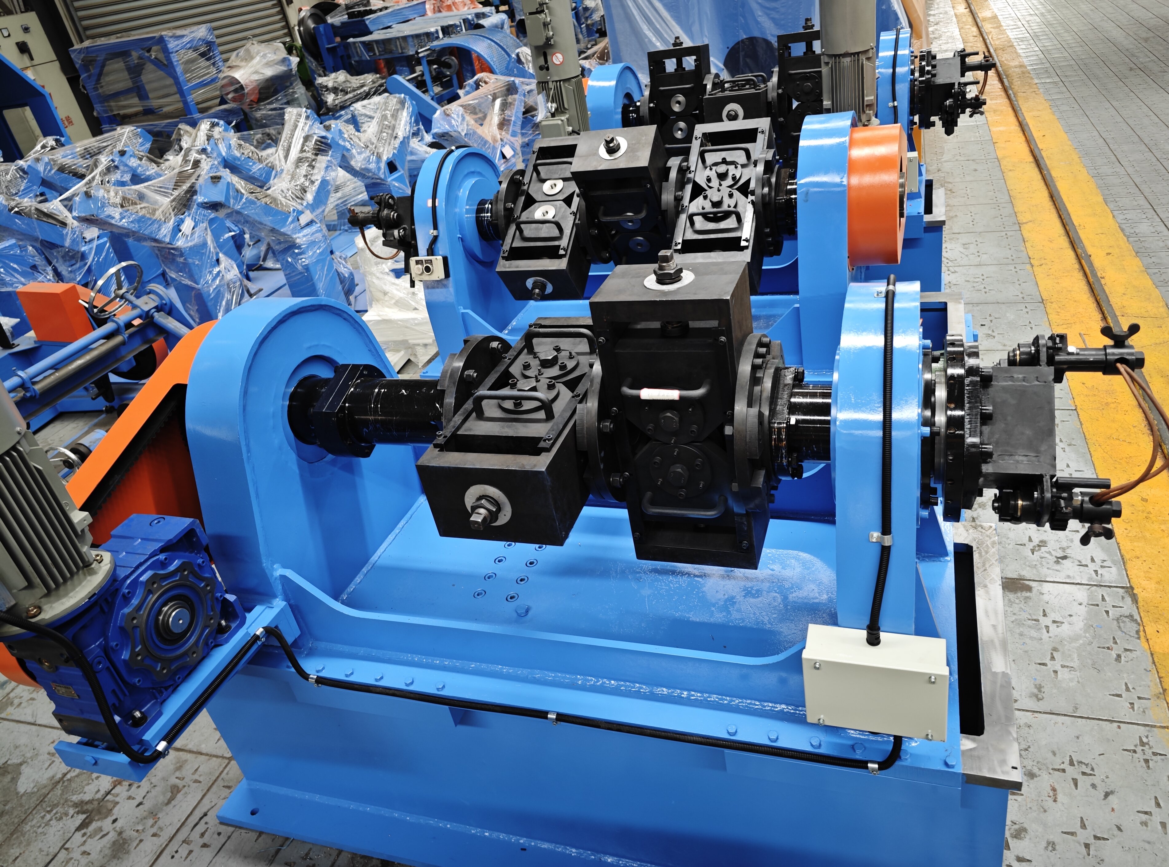 Máquina de trenzado de alambre eficiente