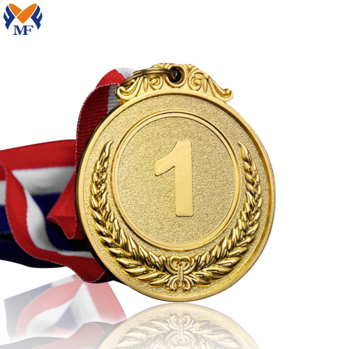 Personailzed custom diecast gold reward medals