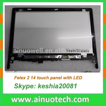 New original 14.0" laptop LED panel N140BGE -E33 for Lenovo flex 2 14 inch touch screen with led