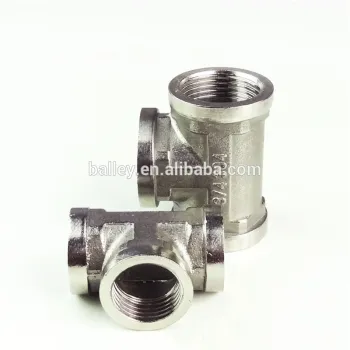 stainless steel tee