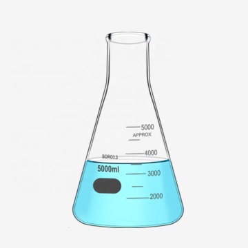 โลโก้โรงเรียนห้องปฏิบัติการที่กำหนดเอง Erlenmeyer Flasks 50ml 125ml 200ml 1000ml