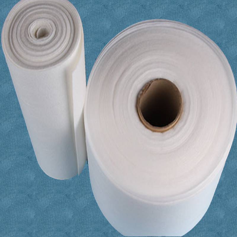 needle punched nonwoven roll