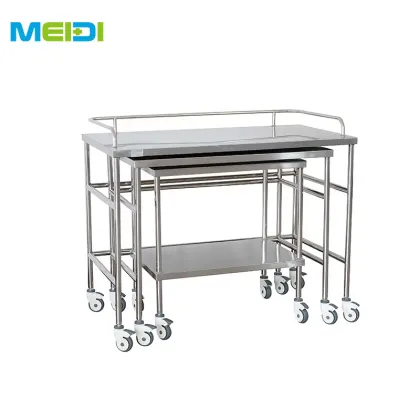 Hospital Stainless Steel Instrument Trolley