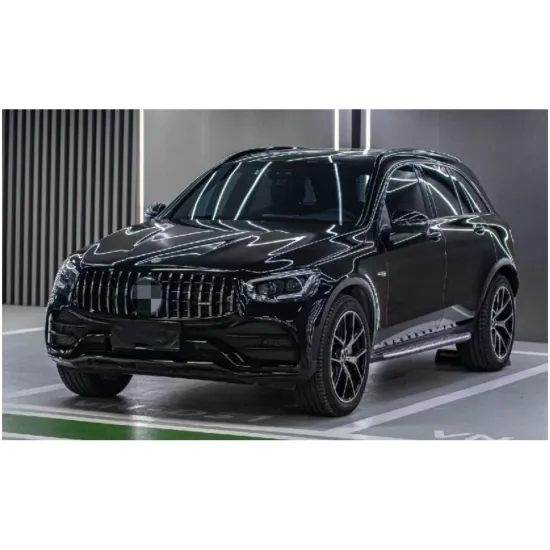 Upgrade Body Kit for Mercedes-Benz GLC X253 2016-2019 to GLC63 AMG Front Rear Bumper Grille Headlight