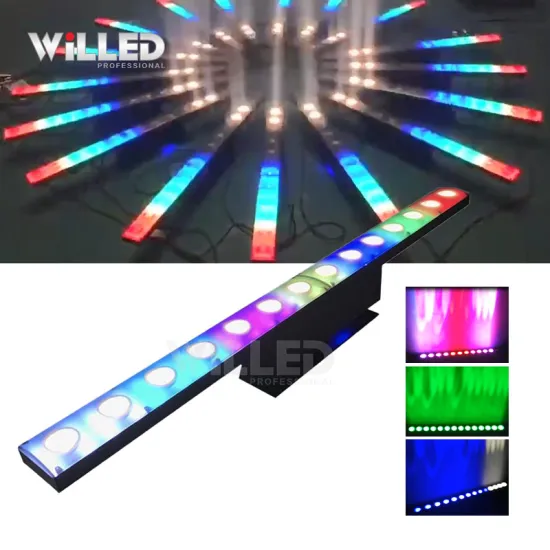 DMX Pixel Wash Bar 14x 3W 180W RGB Stage DJ LED DMX Wall Washer Lighting