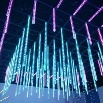 DMX512 Pixel Control 3D LED Tube Light