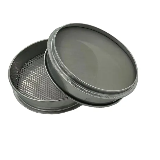 Stainless Steel Test Sieve for Soil Testing - Standard Lab Woven Filter Wire Mesh