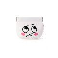 New shrapnel mouth gold silicone coin purse bag mini soft surface buckle female coin bag cartoon silicone hold bag