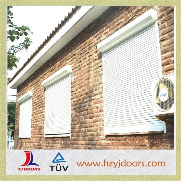 aluminum alloy bullet proof energy saving roller shutter window for office