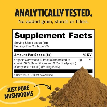 OEM Package Health Supplement Cordyceps Mushrooms Powder for Immunity Lung Health Cordyceps Extract