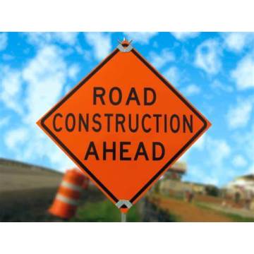 Traitement de revêtement en poudre pour enseigne fluorescente