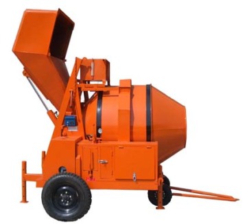 4 Wheels Concrete Mixer (RDCM350-11DHB)