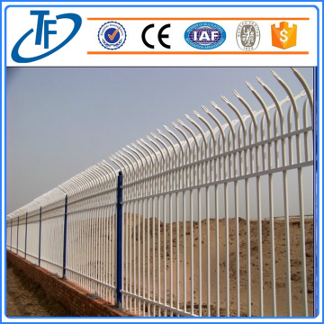 Square tube tubular Garrison fence