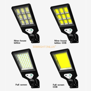 Lampada da parete per esterni per energia solare personalizzabile e lampada da strada solare IP65 impermeabile con telecomando: soluzioni luminose per le tue esigenze di illuminazione esterna
