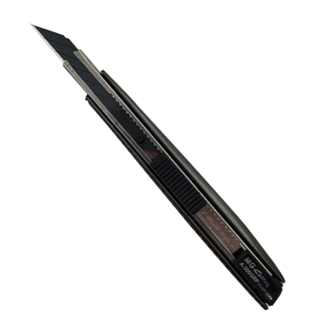 Coltello affilato per utensili manuali per ufficio da taglio in carta in lega di zinco da 9 mm campione gratuito