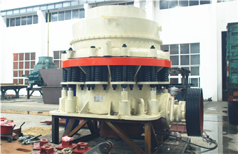 CS Symons high efficiency spring cone crusher