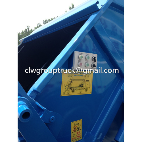 Dongfeng Duolika 5CBM Comprimir Caminhão De Lixo