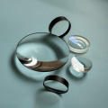 lente biconvexa de vidro óptico personalizada