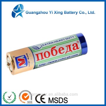 R6P UM3 Size AA guangdong dry battery factory