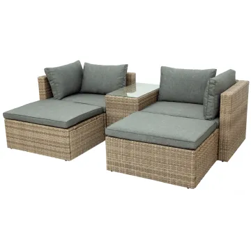 Outdoor Wicker Rattan Furniture: Patio Chairs, Garden Tables, and Leisure Sofa Sets