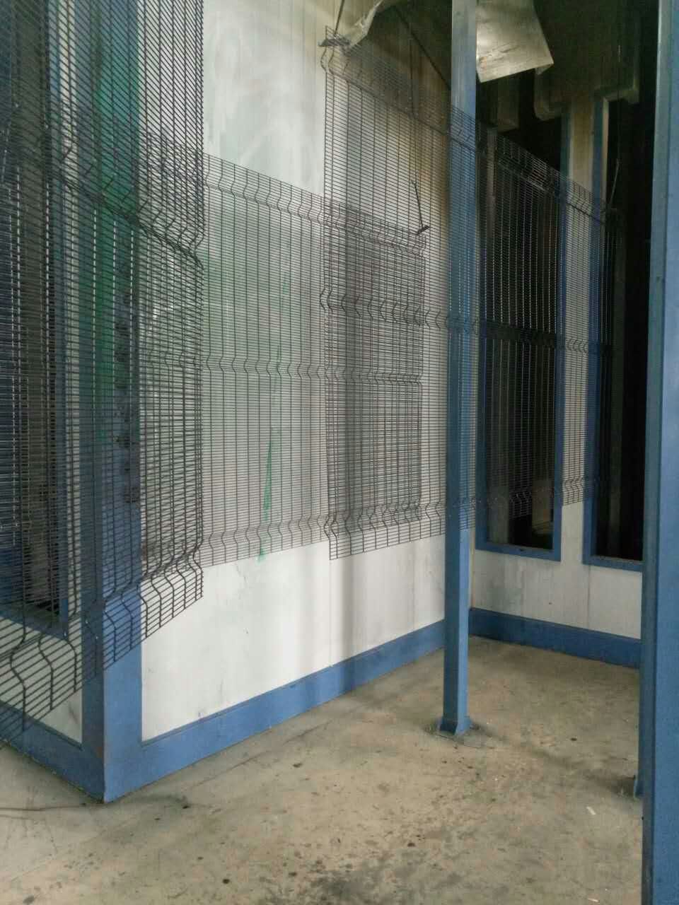 wire mesh security fencing panels powder coated 