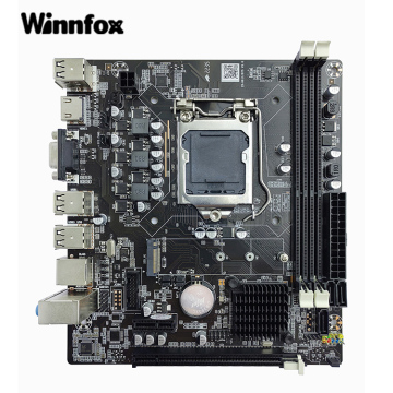 Mainboard Winnfox H61: Μια μητρική πλακέτα LGA 1155 για τα τυχερά παιχνίδια για επεξεργαστές Intel i3, i5 και i7