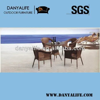 DY-IRON-0006,rattan chairs,wicker chairs,garden sets,dinning set,lounger,rattan table