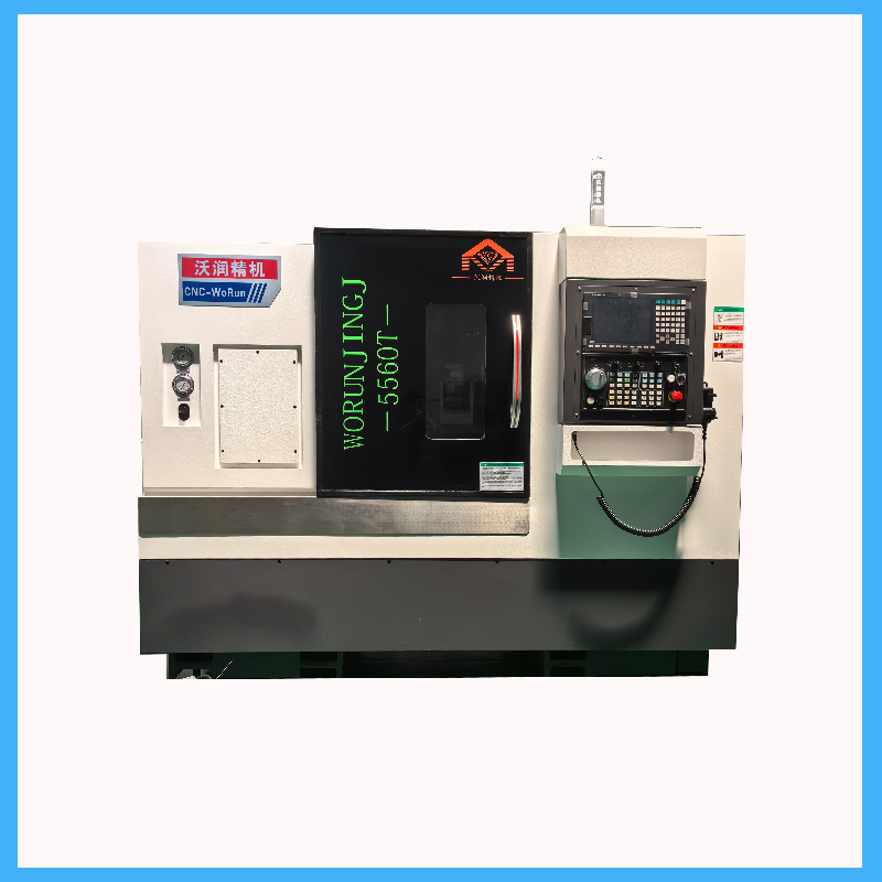 Torno CNC de bancada inclinada para componentes de producción en masa