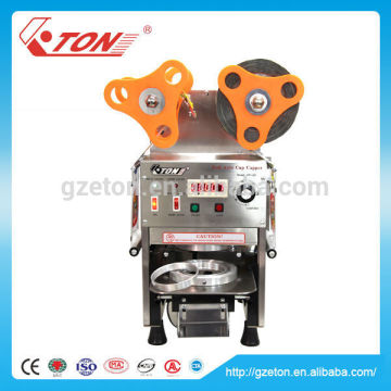 Sealing machine for beverage cup milk tea shop