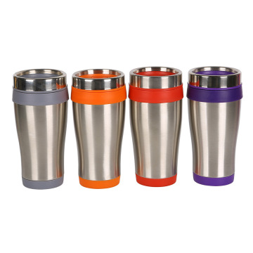14 oz çift duvarlı araba kupası