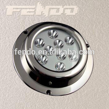 IP 68 27W LED Round Marine Underwater Boat Yacht Light