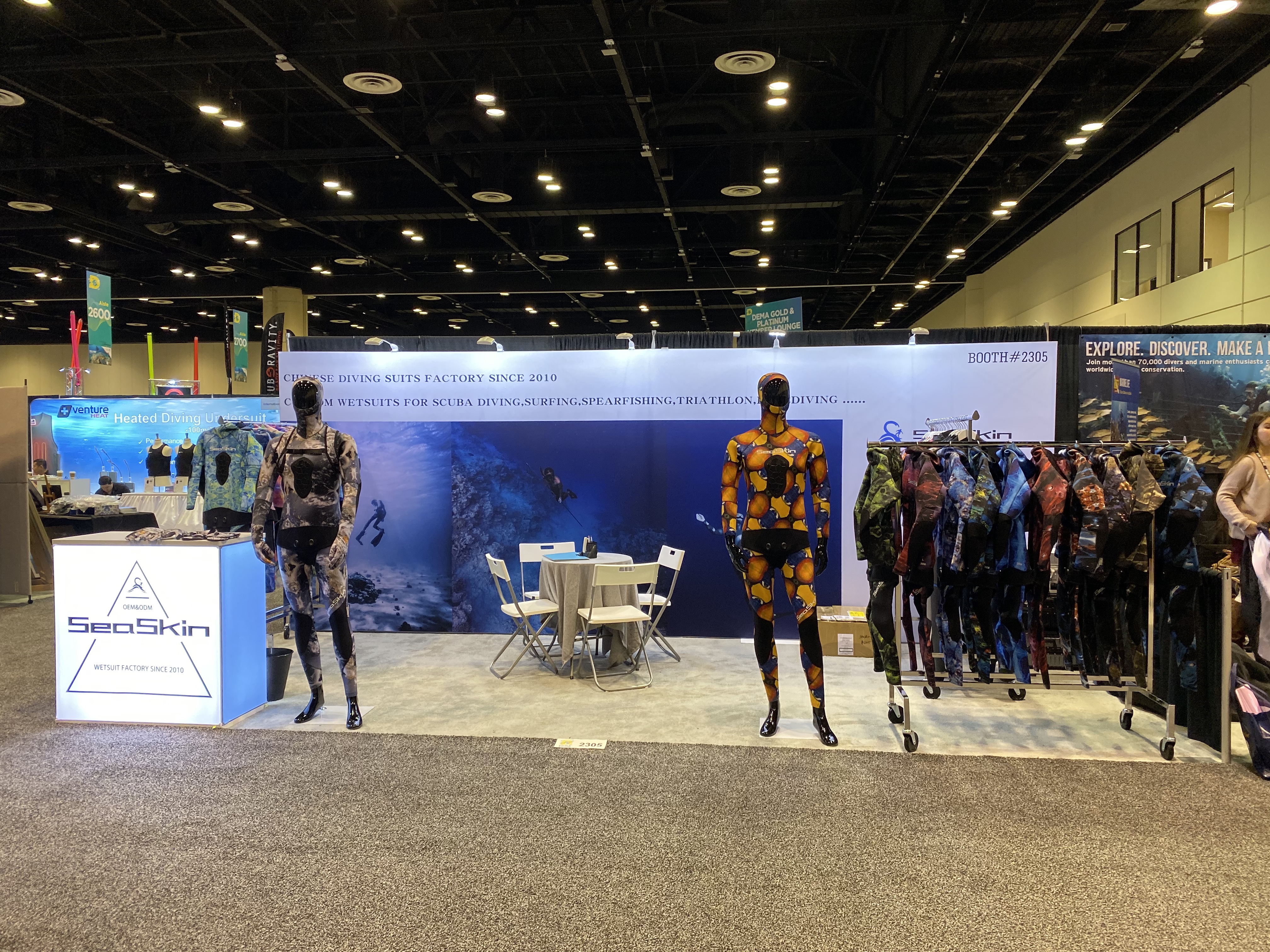 DEMA SHOW 2019 SEASKIN WETSUIT