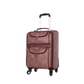 Novo exclusivo 4 rodas carry-on bagagem hardside PU