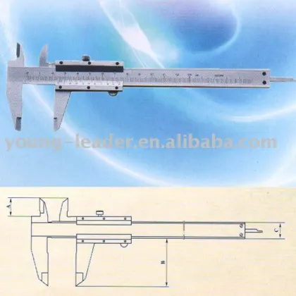 vernier calipers and ruler measurements