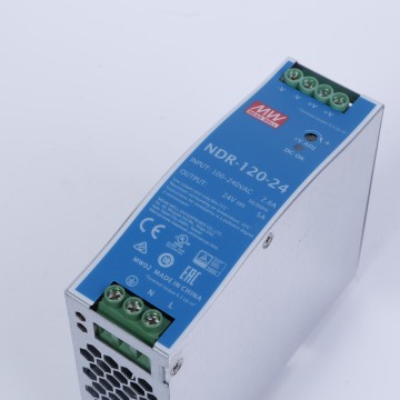 Meanwell NDR-120-12 12V 10A Suministro de energía ferroviaria DIN