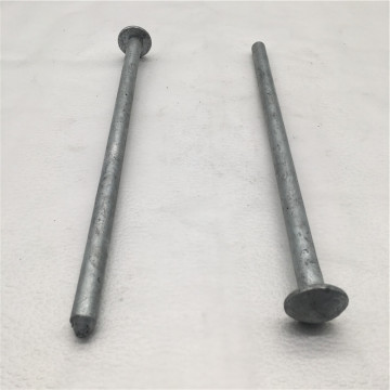 Construction Concrete Form Metal Nail Stake 3/4 Inch Square/Round/Flat Steel Nail Stake