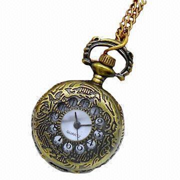 Promotional New Design Alloy Pocket Watch, Good for Promotion and Gift