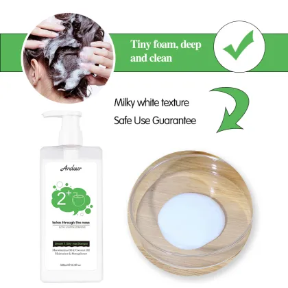 Organic Hair Shampoo for Natural Oil Moisturizing and Long-Lasting Perfume