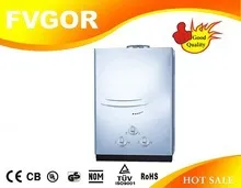 stainless steel forced exhaust type popular design instant gas water heater with CE certification