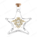 Custom star shape glass alsace bottle wholesale