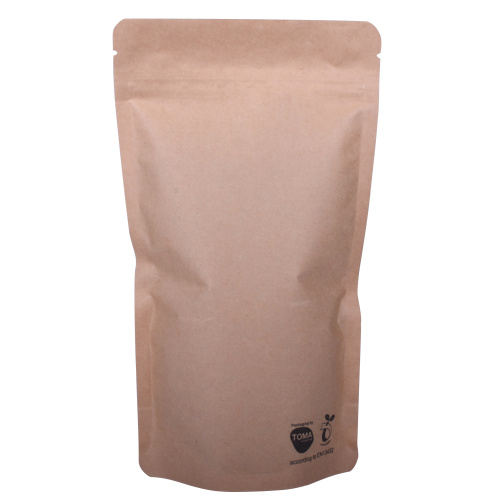 Materiais normais Nature Kraft Paper Saco para comida