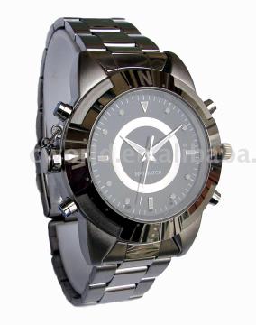 metal band mp3 watch