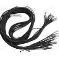 2mm Black Elastic String With Metal Barb