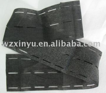 Belt fusible interlining of non-woven fabric