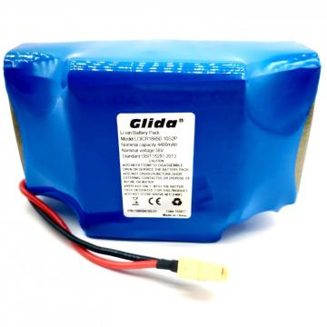custom lithium battery pack 36V 4400mah for lighting solar