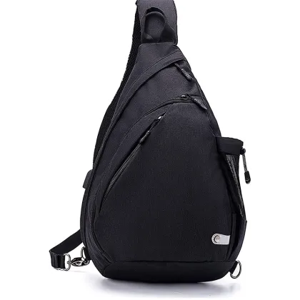 Custom Factory Hot Casual Men's Chest Bag - Simple Shoulder Crossbody Bag